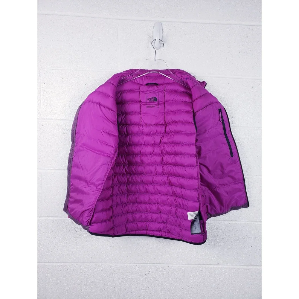 The North Face Aconcagua 3 Down Vest Purple Quilted Puffer Medium - Picture 6 of 10